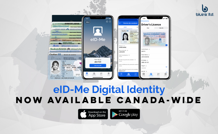 Digital identity mobile app