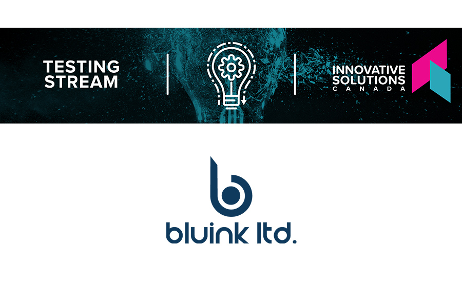 Innovative Solutions Canada logo and Bluink Ltd. logo